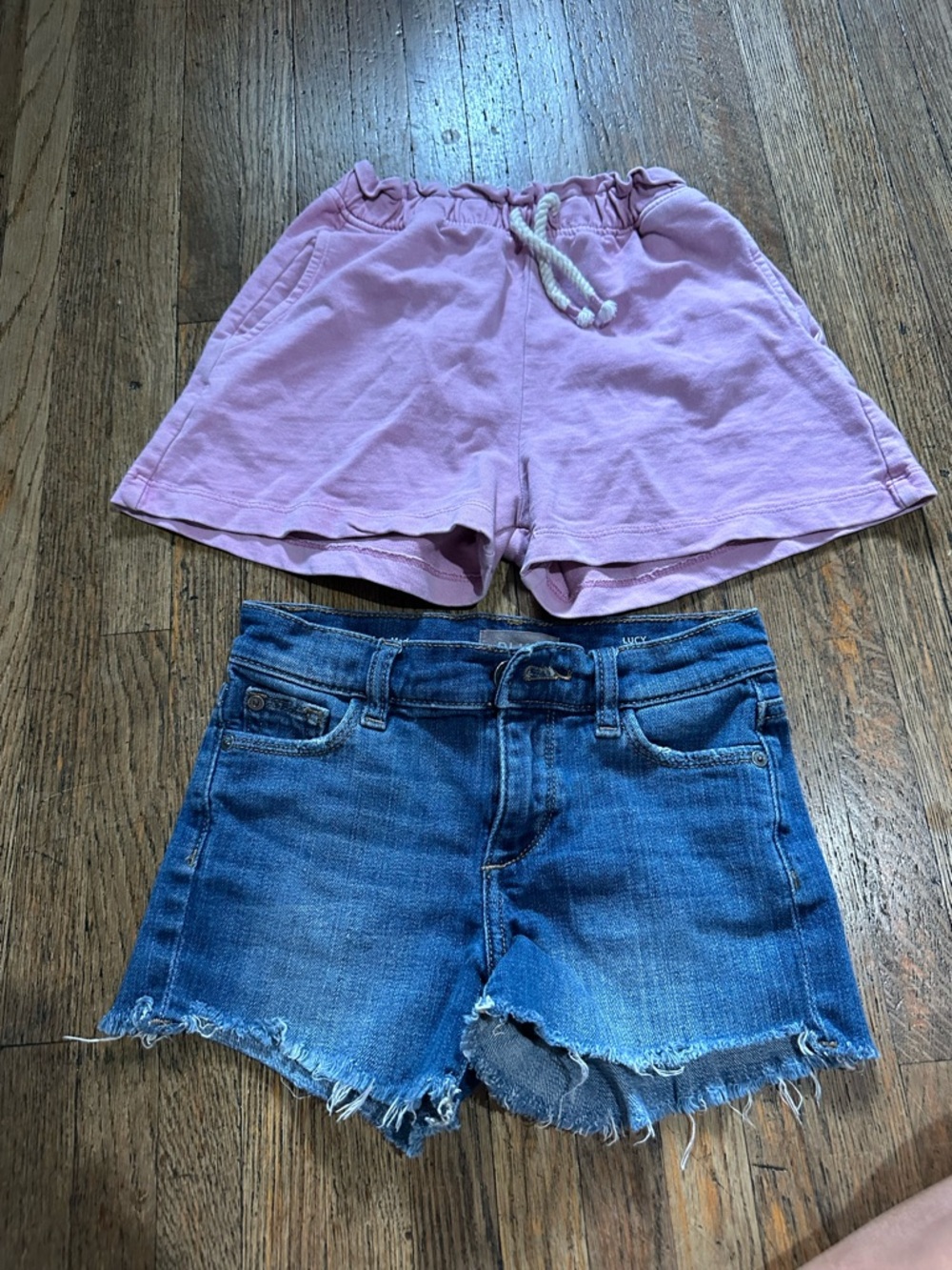 DL1961 Blue Denim and Zara Shorts bundle